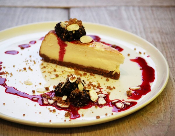 Baked Labneh Cheesecake